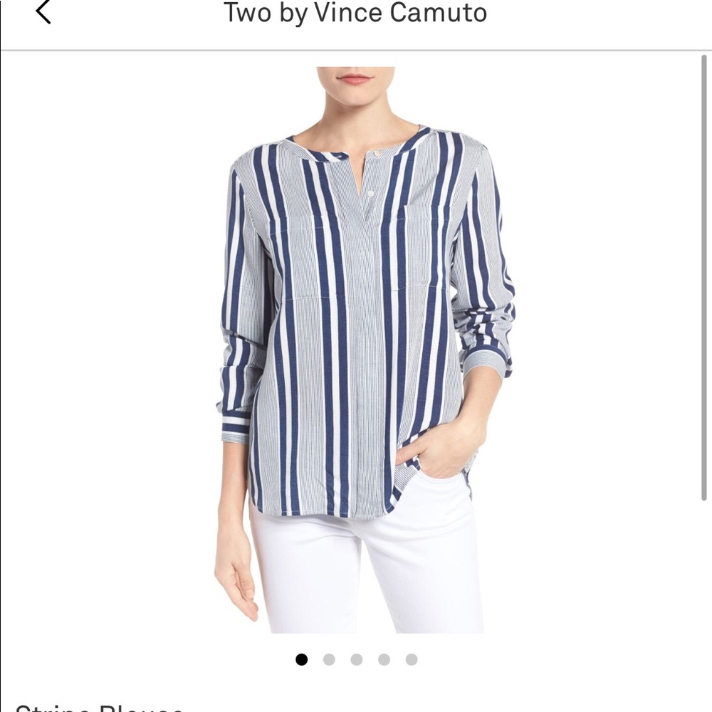 Two by Vince Camino stripes blouse - XL